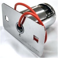 Grand General - License Plate Light w Chrome Steel Housing