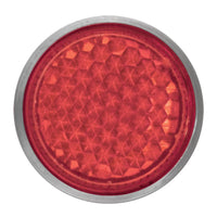 License Plate Bolts w 5/8" Round Screw-Type Mini Reflector