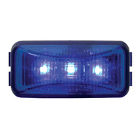 Grand General - Rectangular LED Marker Light (Blue LED/Blue Lens)