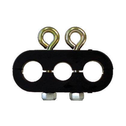 Tectran Air/Power 3 Hole 2 Eye Bolt Clamp