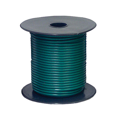 Tectran - 100 ft. Roll of 16 Gauge "Green" Wire