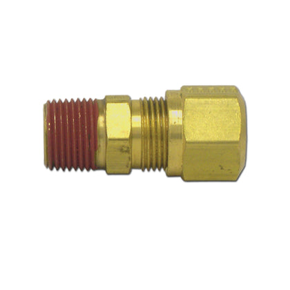 Tectran™ D.O.T. 3/8" Air - 1/4" Pipe Brake Fittings for Nylon Tubing Male Connector BRAS