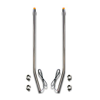 Bores Mfg. 1988-2000 GMC Sierra 150 - 25" Straight Bumper Guides