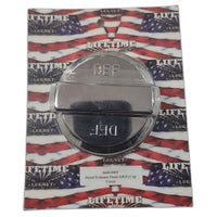 Lifetime Nut Covers - Chrome Plastic DEF Cap Cover (Universal)