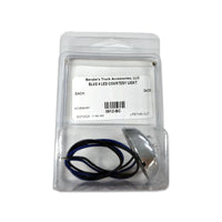 Lifetime Nut Covers - 4 LED Courtesy Light w Chrome Case (Blue)