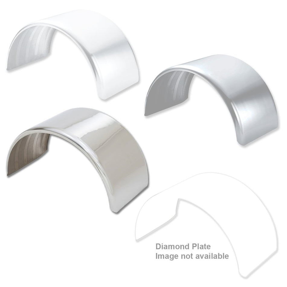 Pro-Tech Smooth Aluminum Half Circle Fenders