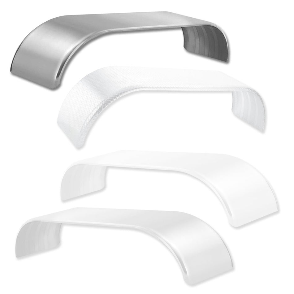 Pro-Tech Mild Steel "No Ribs" Full Tandem Fender
