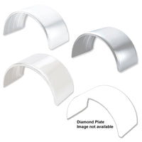 Pro-Tech Aluminum Diamond Plate 1/2 Circle Fender