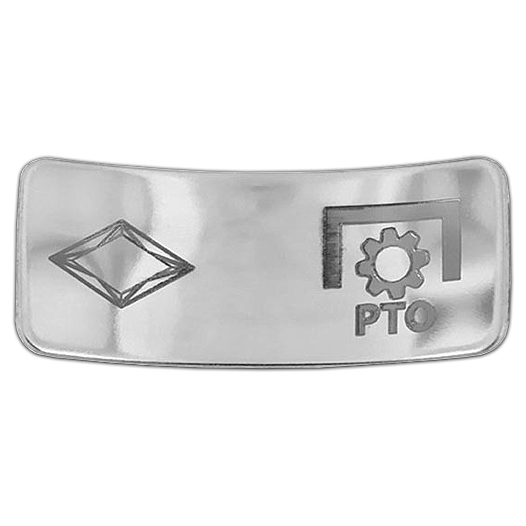 Rockwood - "Power Take Off" Stainless Steel Horizontal Switch Cover w Engraving