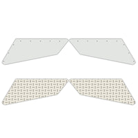 Valley Chrome - Peterbilt 357 or 378 Set-Back Axle Stainless Steel Filler Plates