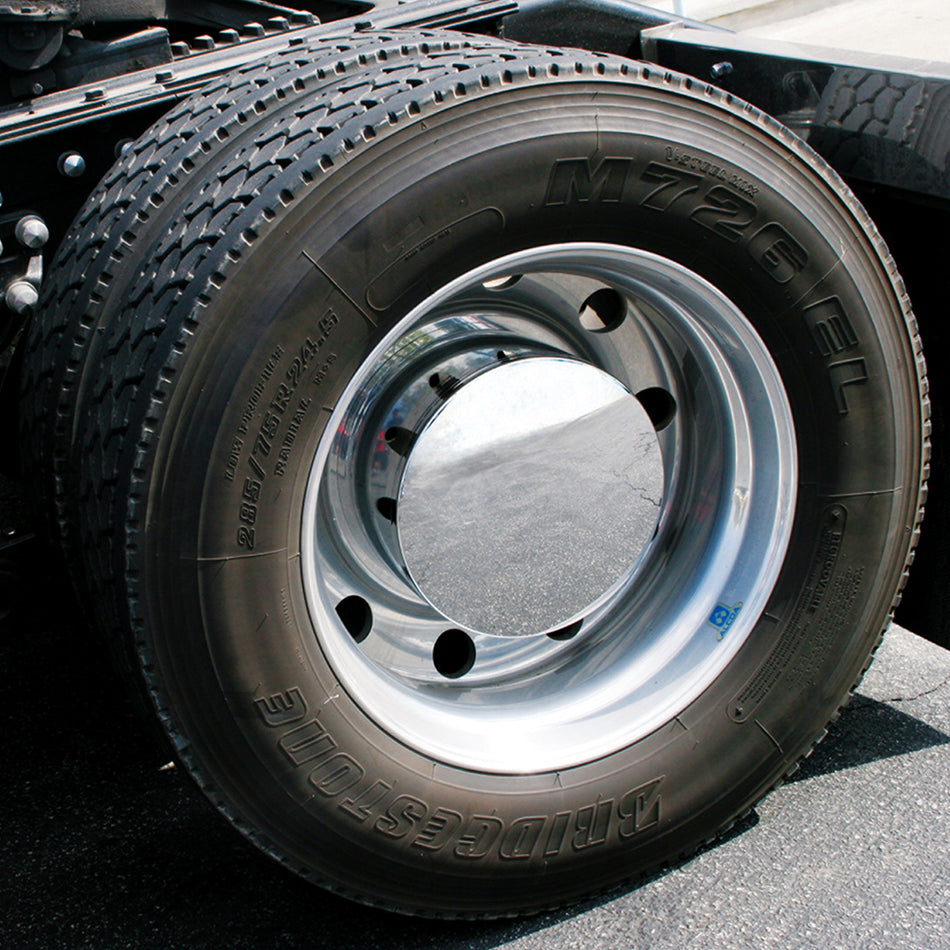 United Pacific Chrome Single Hub Design Rear Axle Cover