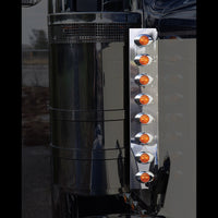 Roadworks - Peterbilt 2011+ Rear Preferred-Fit Air Breather M3 Clear/Red Lights