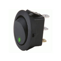 Green Round Rocker Switch
