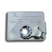 Stainless Steel Air Suspension Switch Guard with Chrome Nut For 2002-2006 Kenworth