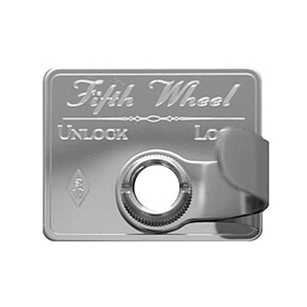 Stainless Steel Fifth Wheel Switch Guard with Chrome Nut For 2002-2006 Kenworth