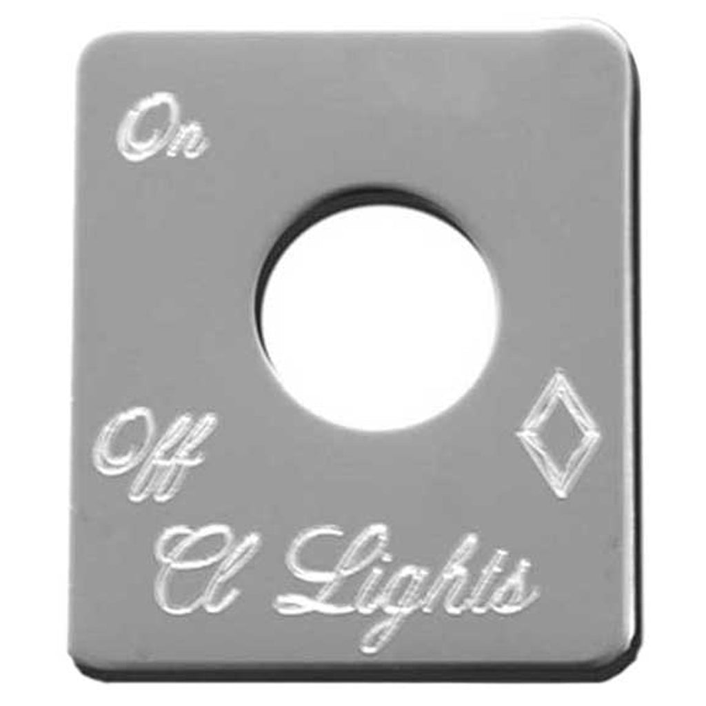 Rockwood Stainless Steel Clearance Lights Switch Plate