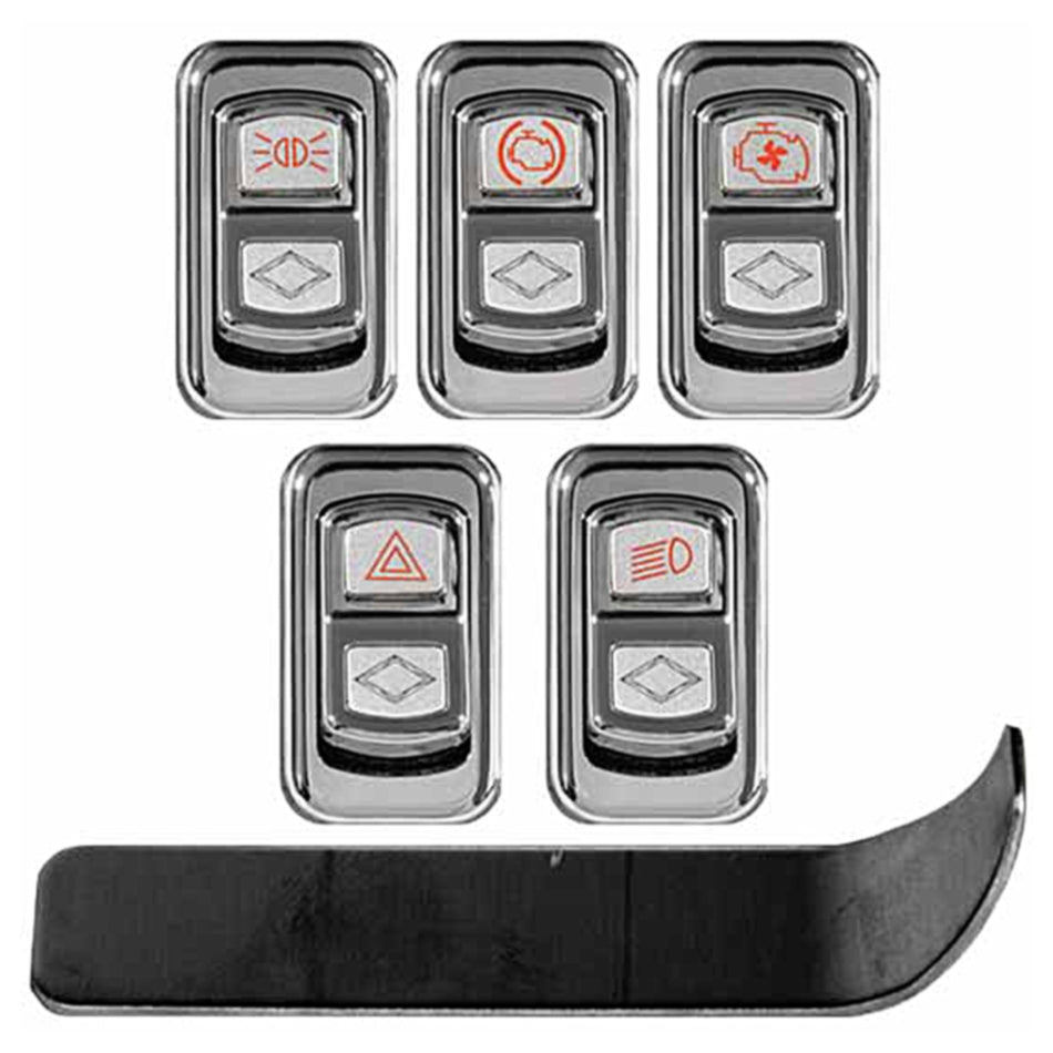 Rockwood - Actuator Button Starter Kit for Peterbilt 2006 & Newer