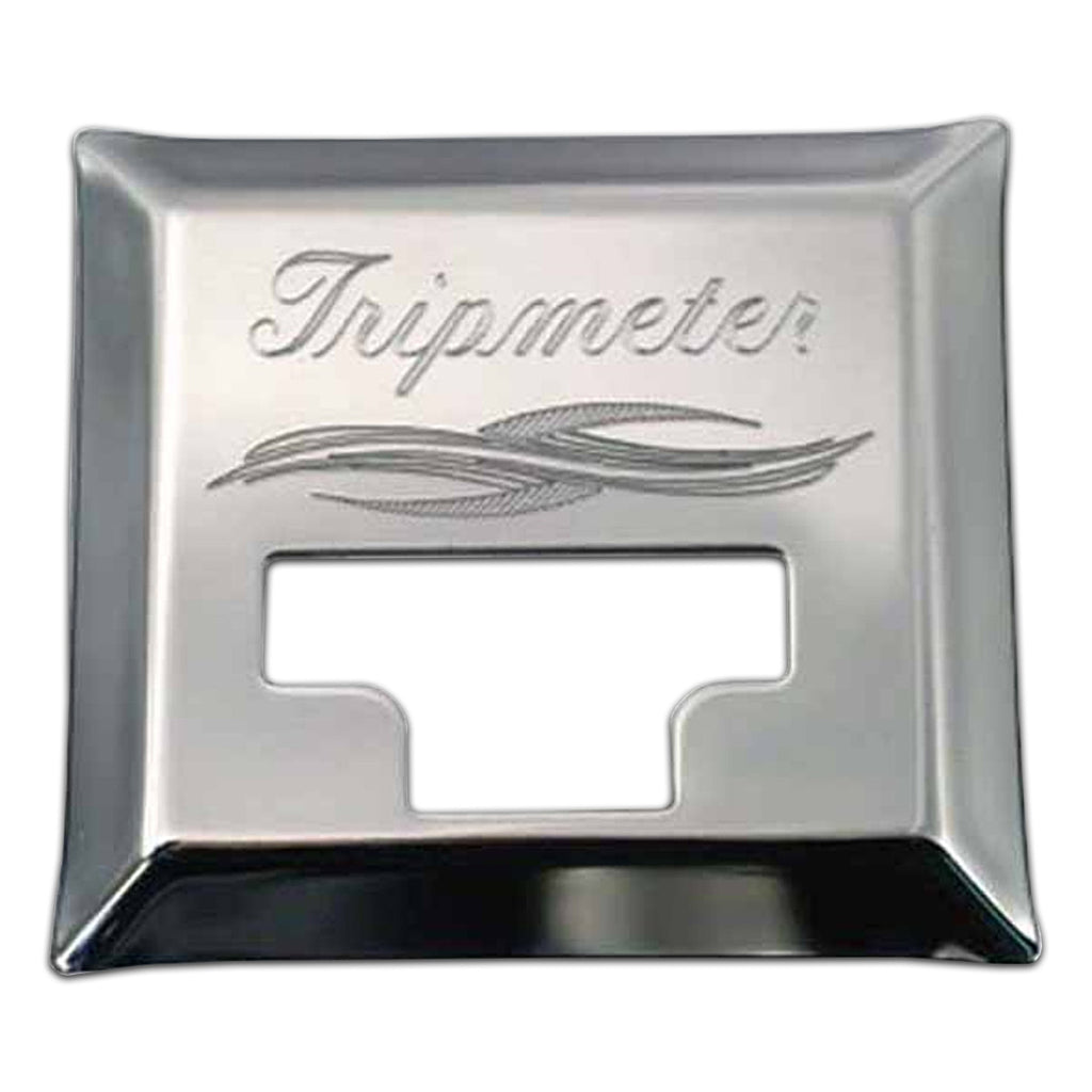 Rockwood Stainless Steel Peterbilt Tripmeter Bezel