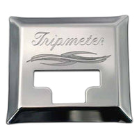 Rockwood Stainless Steel Peterbilt Tripmeter Bezel