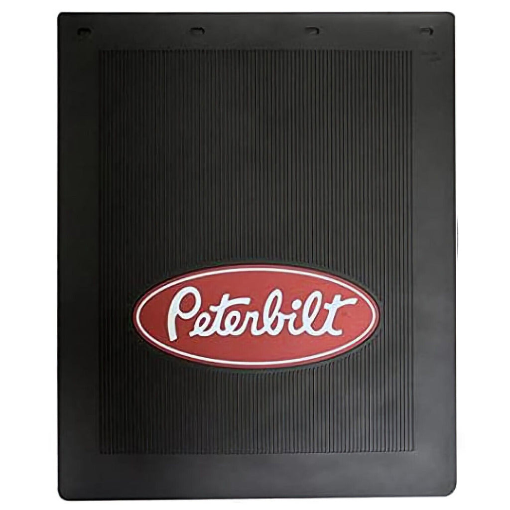 24'' X 30'' X 3/8" Minimizer 3/8 inch Thick Rubber Anti-Spray Peterbilt Mud Flaps
