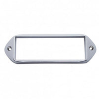 United Pacific - Chrome Plastic Bezel for 5-7/8" x 2" Rectangular Light