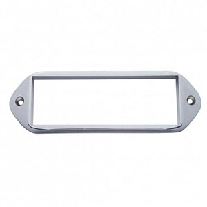 United Pacific - Chrome Plastic Bezel for 5-7/8" x 2" Rectangular Light