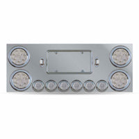 Trux Standard Rear Center Panel w 4 x 4" Light Holes