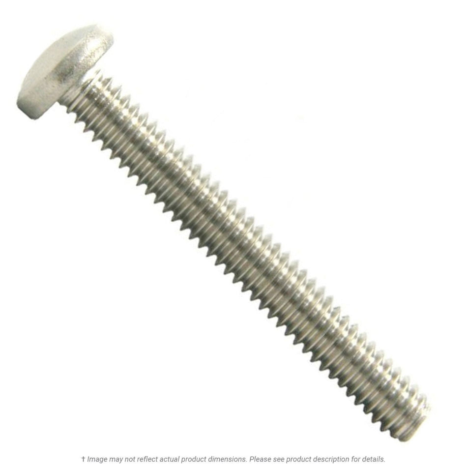 #8-32 x 1" Stainless Steel Phillips Pan Head Machine Screw 18-8