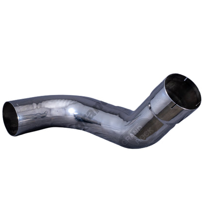 Grand Rock - 5" 2-Bend ID/OD Chrome Pipe (Left or Right Side)