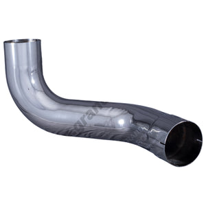 Grand Rock - 5" 2-Bend ID/OD Chrome Pipe (Left or Right Side)