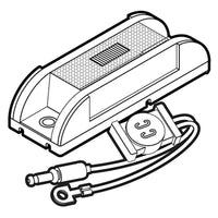 Truck-Lite 21280R Aux. Lamp, Mid-Ship, 12V LED - Red