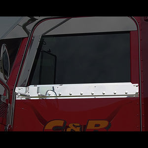 Peterbilt 359/379/386/388/389 Stainless Under Window Trim