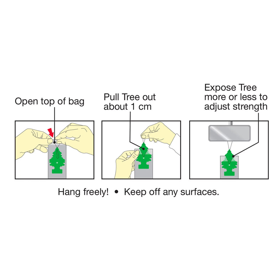 Leather - Little Tree Air Freshener