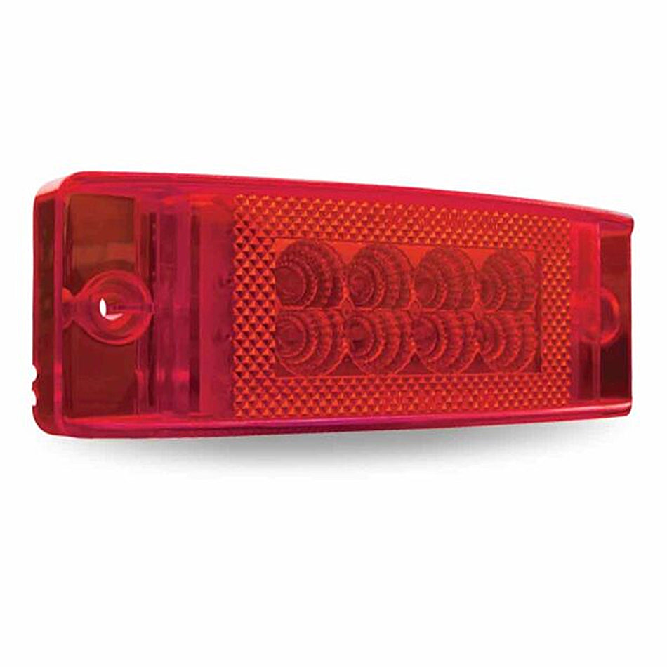 Trux - 2" X 6" Red Marker Multi-Directional LED Light - 24 Diodes