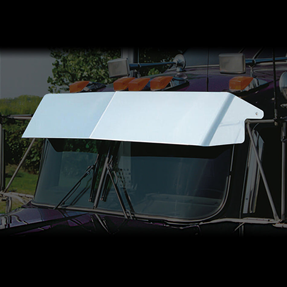 2007+ Kenworth T300, T400, T600, T800, W900, Blind Mount, Curved Windshield, 13" Drop Visor