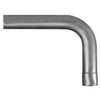 Grand Rock - 5" 90 Degree Exhaust Elbow 12" x 32" ID-OD Aluminized