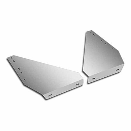 Kenworth Stainless Steel Step Hanger Replacements for 45in. Battery Box Covers w 34in. Steps