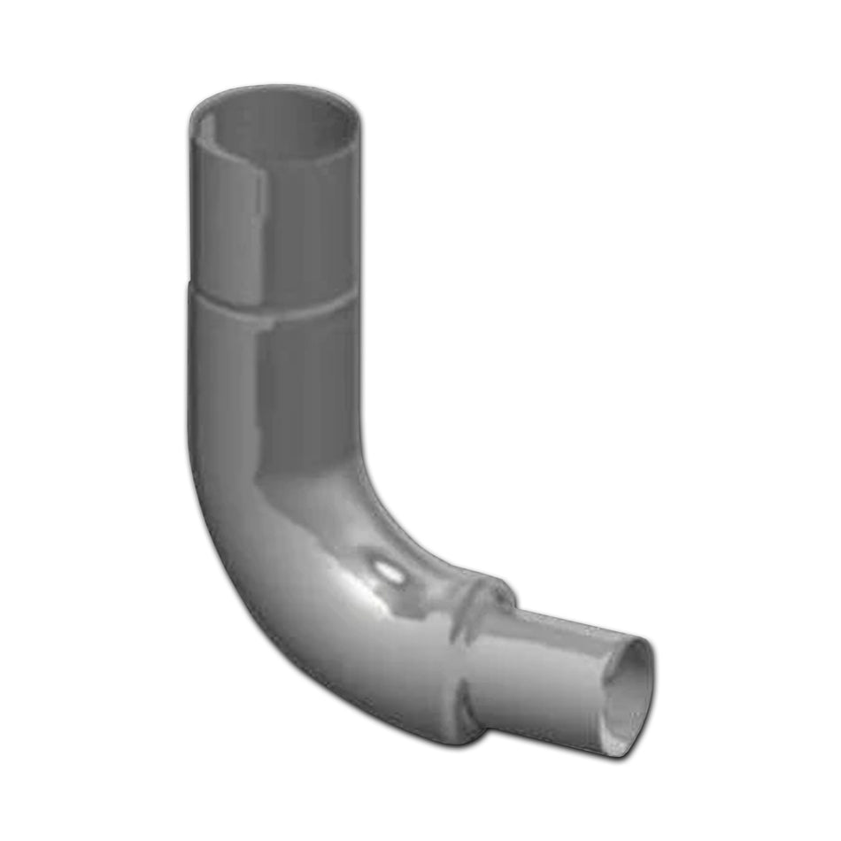Lincoln Industries - 8" Rod Picket 90 Degree Chrome Elbow Reduced to 5"