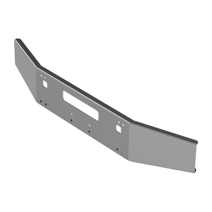 1986-2003 Kenworth T-800 Conventional Tapered 14" w 7" Break Back 7GA Steel Chrome Bumper