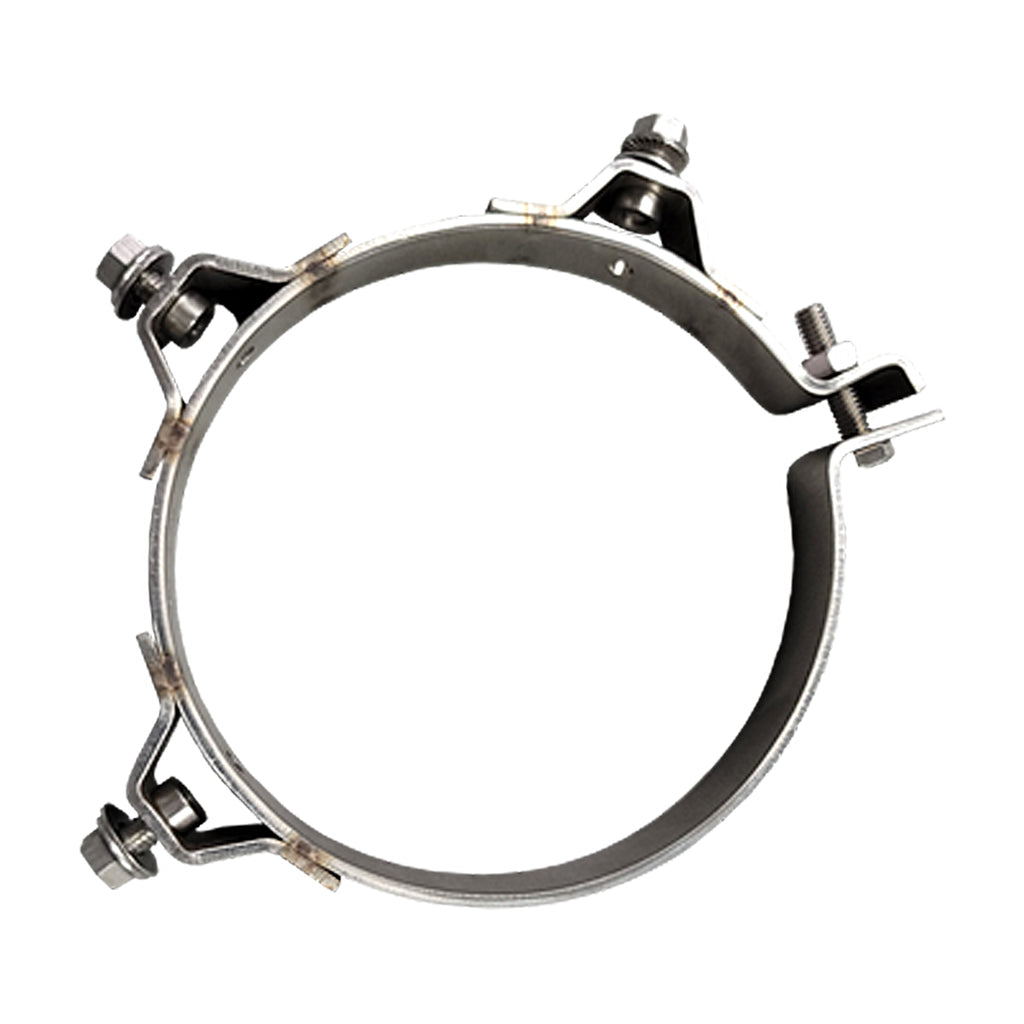 Grand Rock - 4" Chrome Heat Shield Guard Mounting Bracket