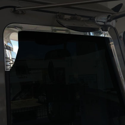 Stainless Steel MACK Door Window Shades (All Years & Models)