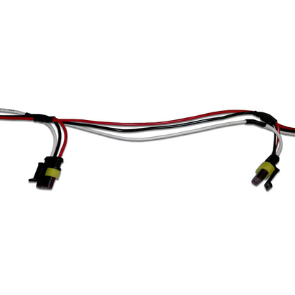3 Pin Fit-n-Forget Wire Harness w/ 12" Spacing