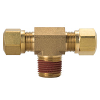 Tectran 5/8" X 1/2" D.O.T. Air Brake Fittings - for Nylon Tubing Male Branch Tee