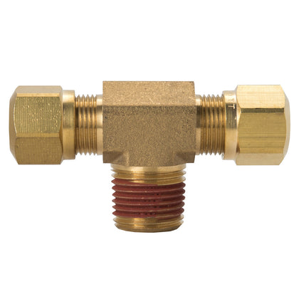 Tectran 5/8" X 1/2" D.O.T. Air Brake Fittings - for Nylon Tubing Male Branch Tee