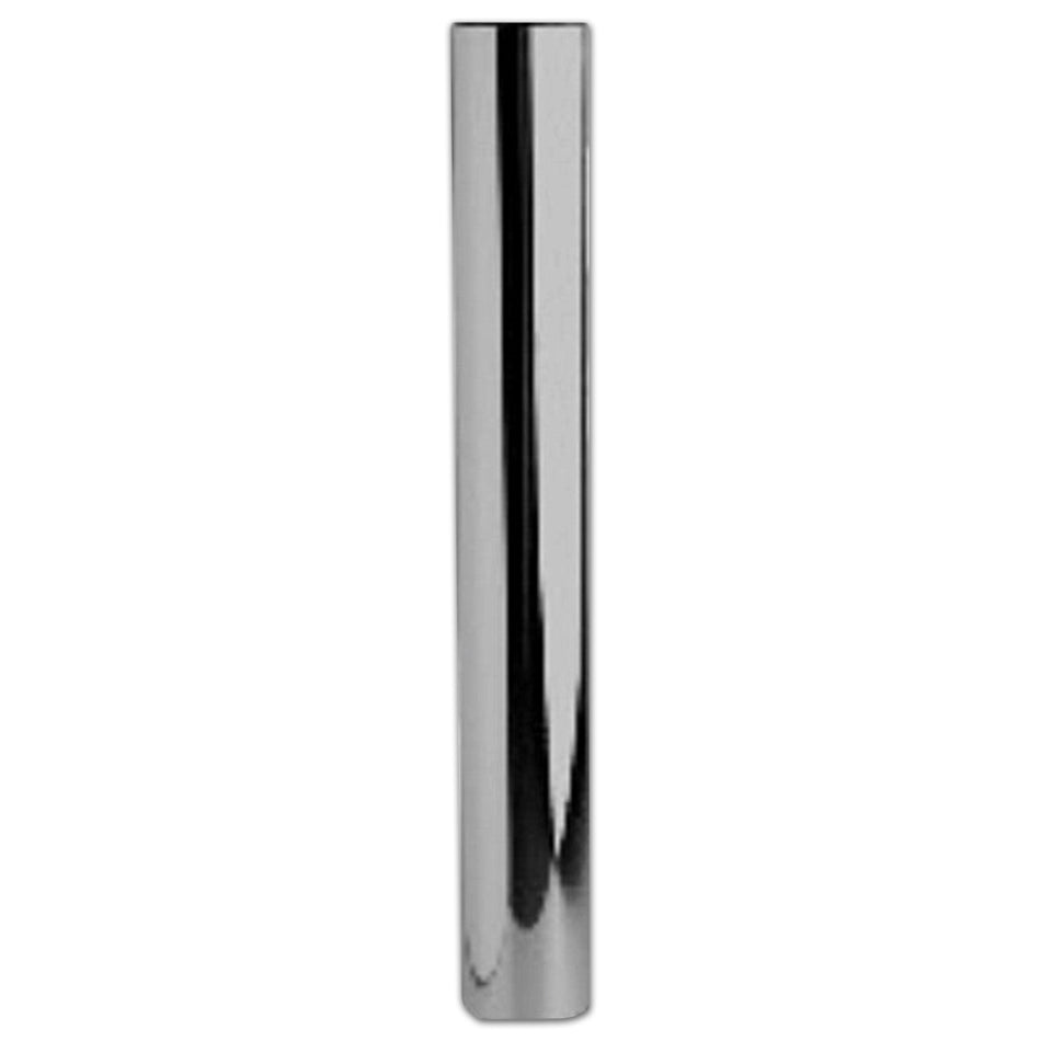 Grand Rock - 4" x 36" Straight Cut Chrome Exhaust Tube OD Ends