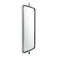 United Pacific - 7" X 16" 18 LED 430 Stainless Steel West Coast Mirror - Heated