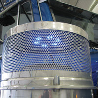 5" Blue Auxiliary Star LED Light for 13" & 15" Donaldson/Vortox Air Cleaners - 24 Diodes