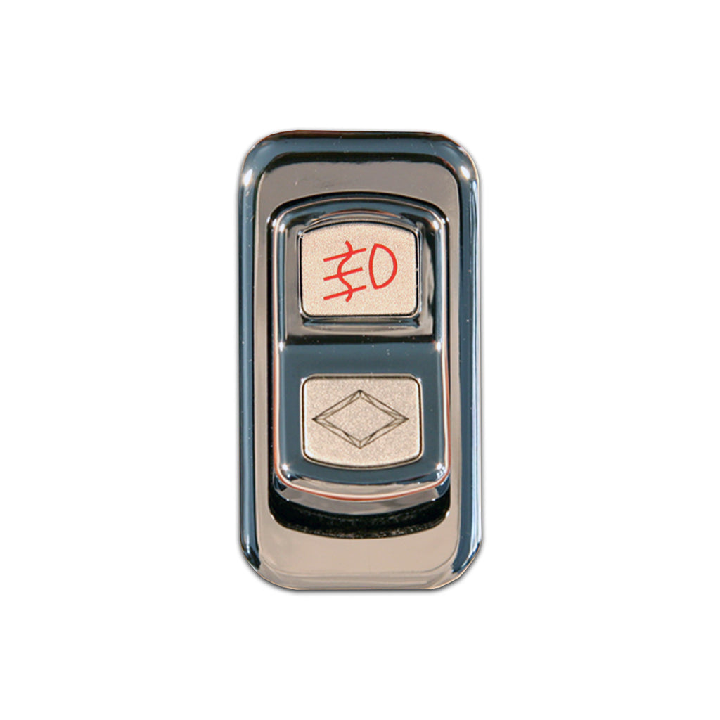 Rockwood Chrome Peterbilt Fog Light Switch Actuator