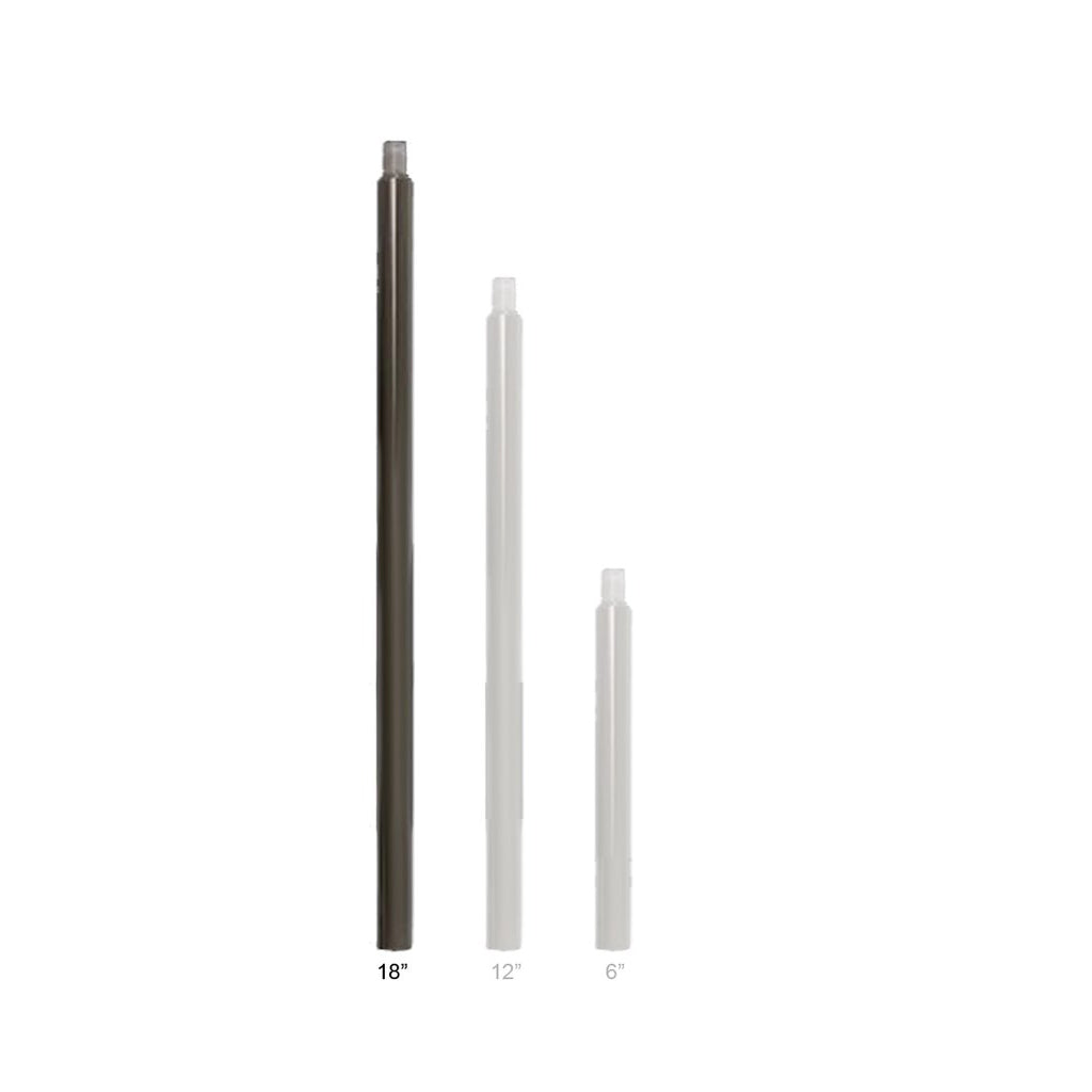 Grand General™ - Black Gear Shifter Extensions (18, 12 or 6 inch)