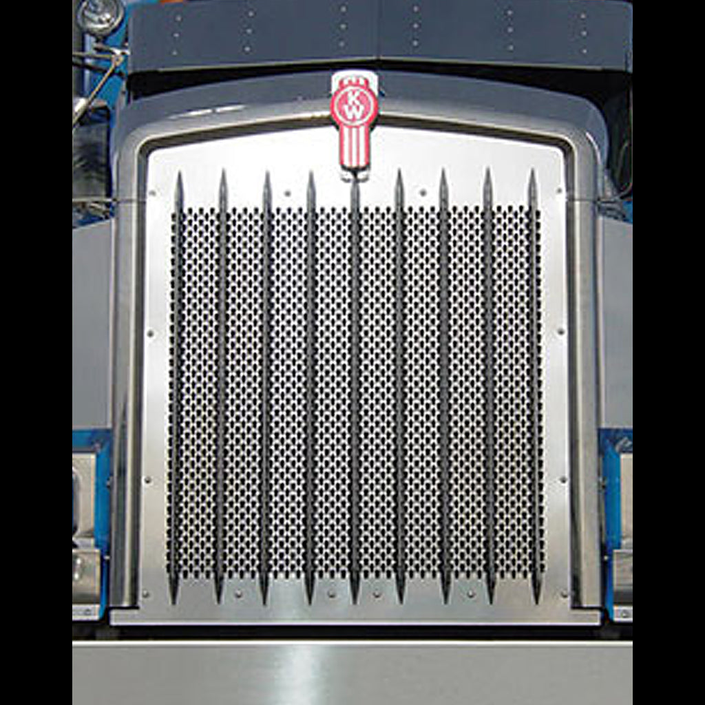 Roadworks - Kenworth W900B Short Hood Grill w Key Holes